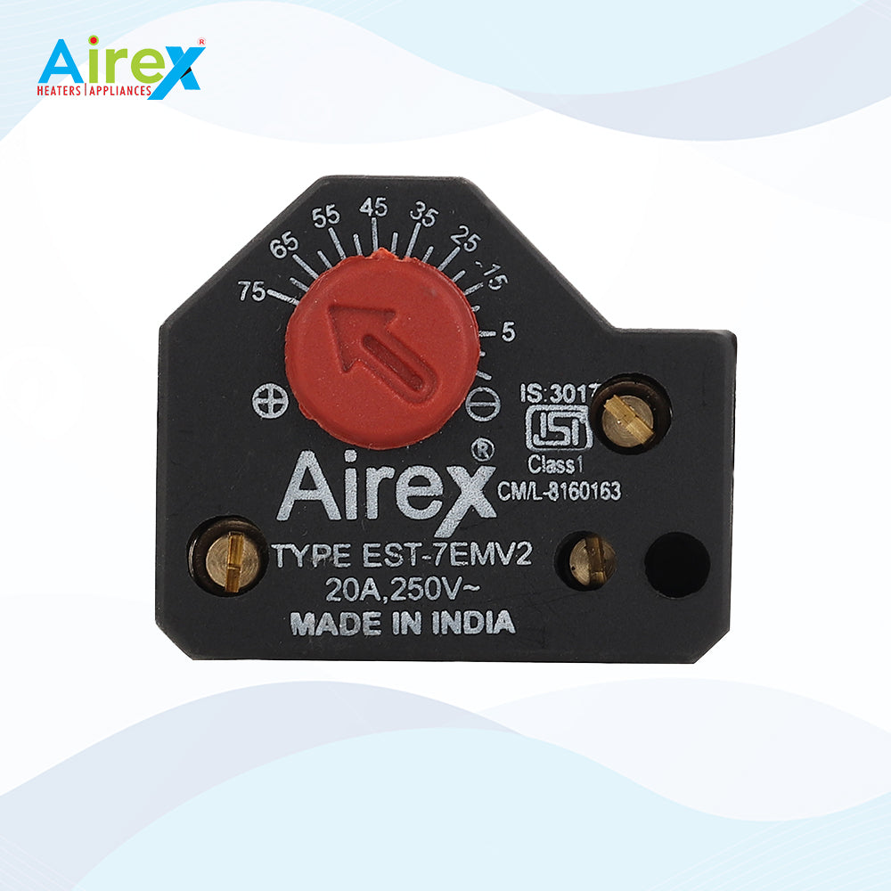 Airex 3000W Commercial Solar Panel Water Heater TP Element with Thermostat Cut-Off (7 Inch)