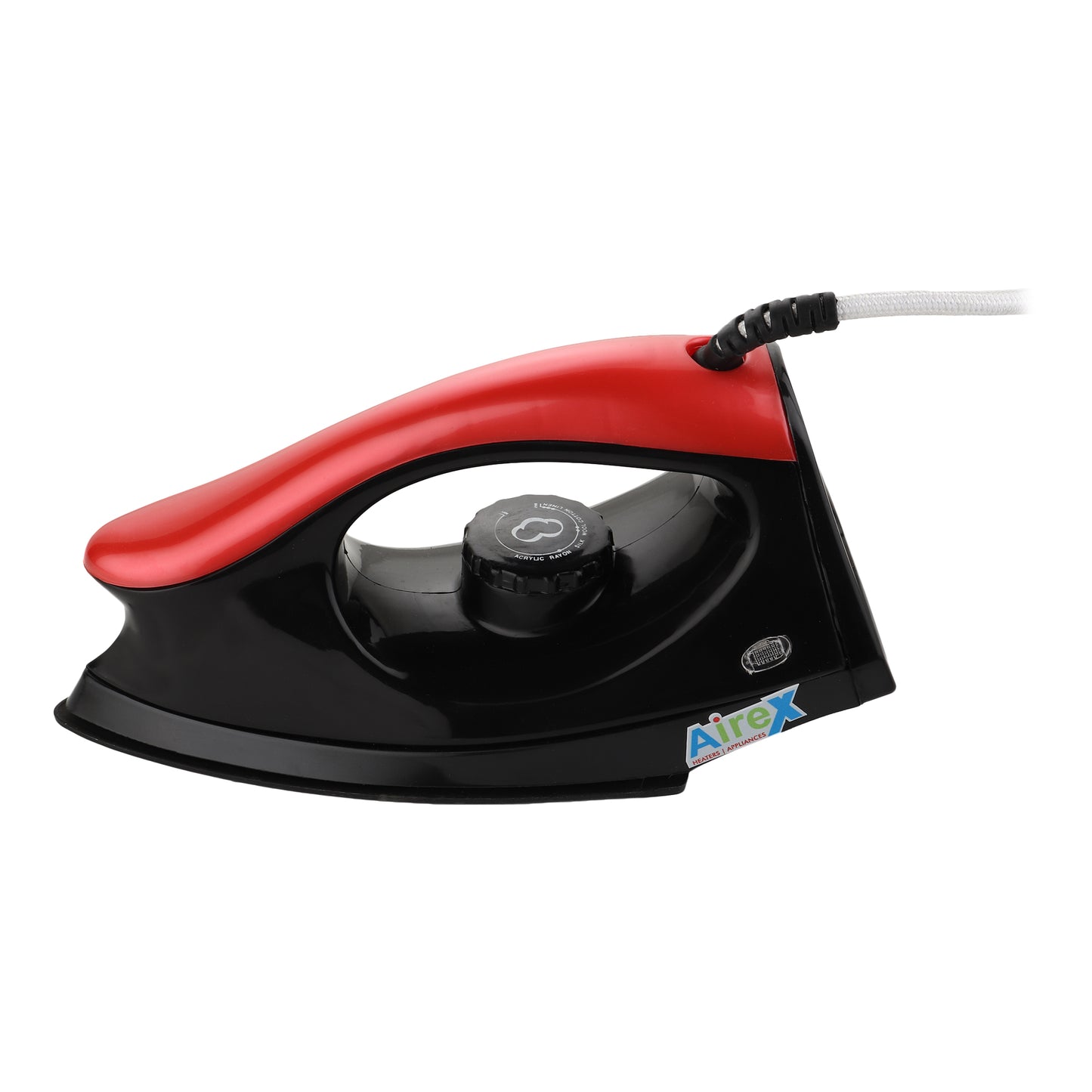 750 Watt Dry Iron Smart (Red & Black)