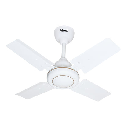 Popular 24 Inch 600 mm 4 Blade Ceiling Fan (White)