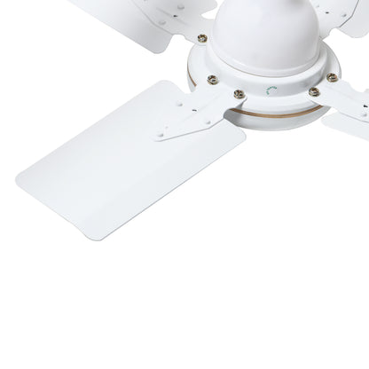 Popular 24 Inch 600 mm 4 Blade Ceiling Fan (White)