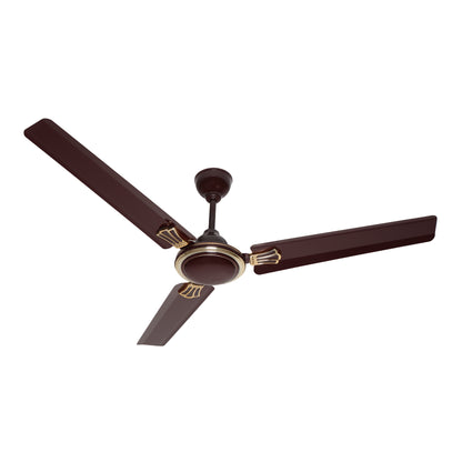 Popular Decorative 1200 mm 3 Blade Ceiling Fan (Brown)